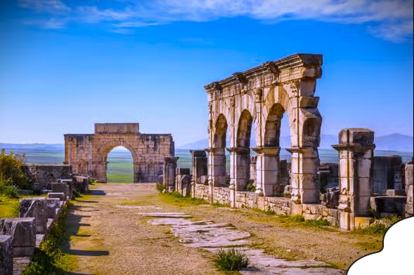 cultural-tours-morocco-volubilis Ancient Roman ruins of Volubilis visited during Cultural Tours Morocco
