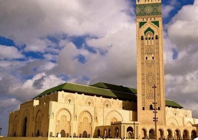 Hassan II Mosque in Casablanca – first stop on the 2-Day Marrakech Tour from Casablanca