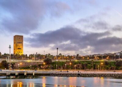 Kasbah of the Udayas and Hassan Tower in Rabat – Northern Morocco in 4 Days tour