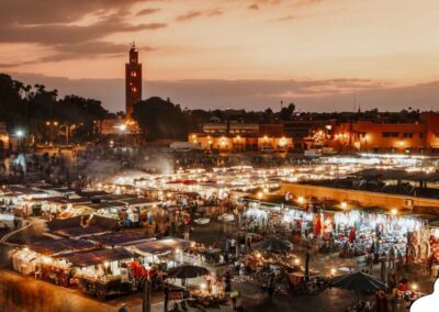 Jemaa el-Fna Square in Marrakech – 9 Days Morocco Itinerary