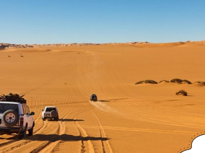 Exploring the remote Erg Chigaga dunes during an Off-Road 4x4 Adventure