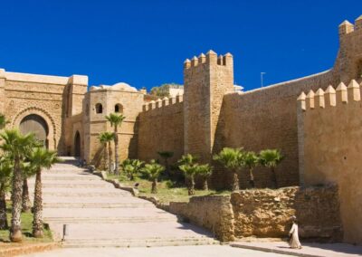 Hassan Tower and Kasbah of the Udayas in Rabat – 9 Days Morocco Itinerary