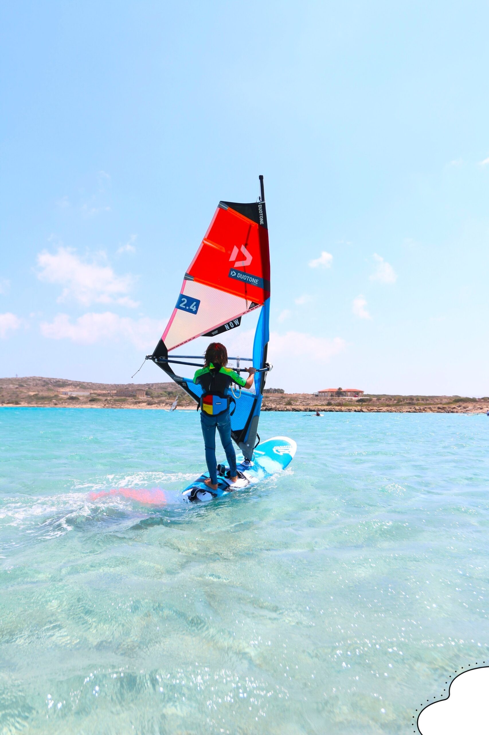 Enjoying the waves during Windsurfing Lessons in Essaouira