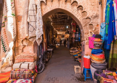 Marrakech hidden gems – colorful spice market in Rahba Kedima